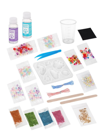 Набор для творчества "Украшения из эпоксидной смолы принцесса" 25 дет.