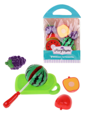 Набор для резки фрукты 3шт в ас-те.