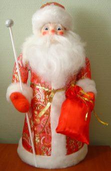 Дед Мороз Боярский под елку 43см